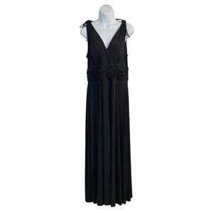 AA STUDIO AA Sleeveless Ruched Waist Maxi Dress 16